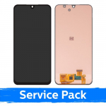 Ekranas skirtas Samsung A165 A16 4G juodas (Service Pack) (NF version)