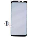 Ekranas skirtas Samsung G950 S8 juodas (Atnaujintas: Telemax) (NoFrame versija) (defektuotas 2)