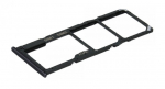 Originaal Samsung A515 A51 2020 SIM-kaardi hoidik, Prism Crush Black v&auml;rvi (kasutatud, A-klass)