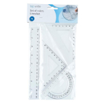 Topwrite geomeetriakomplekt, 4 osa