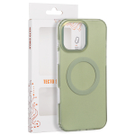 Tecto Shield Mistiq Mag &uuml;mbris mudelile iPhone 16 Pro Max 6,9", oliivroheline