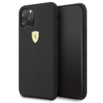 Ferrari silikoon&uuml;mbris iPhone 11 Pro Max jaoks, must