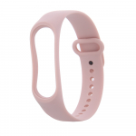 Silicone band jaoks Xiaomi Mi Band 5 / 6 powder roosa