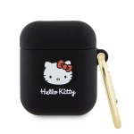 Hello Kitty Silicone 3D Kitty Head &uuml;mbris jaoks AirPods 1/2 - must