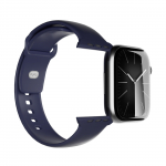 Puro Icon Strap for Apple Watch 44/45/46/49mm - Navy Blue