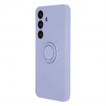 Pir&scaron;to žiedo dėklas, skirtas "Samsung Galaxy S23 FE", violetinės spalvos