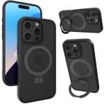 Spacecase Dėklas Ring Pro Mag iPhone 16 Pro juodas