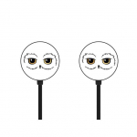 ausinės CHILDREN HARRY POTTER 028 HEDWIGA MULTI-COLOR