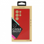 Phone &Uuml;mbris "TM Pure Silicone" jaoks Samsung A536 A53 5G / Punane / (Blister)