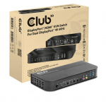 Club3D video KVM kommutaator DP/HDMI CSV-7210