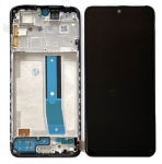 Ekranas Xiaomi Redmi Note 11 su lietimui jautriu stikliuku ir rėmeliu Graphite Grey originalus (used Grade A)