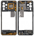 Originaal must Samsung A325 A32 4G keskraam helisignaaliga (kasutatud, B-klass)