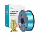 Sunlu PLA+ Silk kolmev&auml;rviline filament (punane, kollane ja roheline)