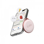 SBS Track My Circle veekindel IP65 lokaator, &uuml;hildub Apple Find My - roosa