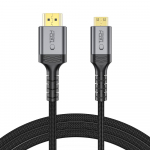 Tech-Protect UltraBoost Mini HDMI - HDMI 2.1 8K 60Hz kaabel 200 cm - must