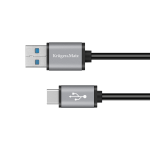 Kruger&Matz Basic USB 3.0 pistik &ndash; USB-C pistik kaabel, 5 Gbps, 1 m