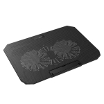 Cooling stand regulated for laptop 2 x USB A LED Hoco GA4 black