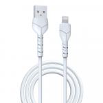 Devia cable Kintone EC143 USB - Lightning 1,0 m 2,1A valge