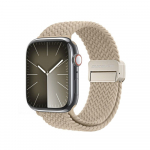 DUX DUCIS MIXTURE PRO elastinė pyninė juosta Apple Watch 38/40/41 mm &scaron;viesiai smėlinė