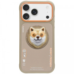 Nimmy Glasses Cool nag MagSafe case jaoks iPhone 17 Pro Max - beež