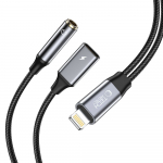 Tech-Protect UltraBoost Lightning (male) / mini jack 3.5mm (female) - Lightning (female) - must