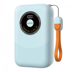 Powerbank Dudao K21 Mini 10000mAh 22.5W USB-A / USB-C - sinine