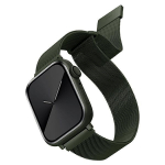 Uniq Dante nerūdijančio plieno dirželis skirtas Apple Watch 1/2/3/4/5/6/7/8/SE/SE2 42/44/45mm - žalias