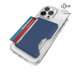 Speck ClickLock magnetrahakott MagSafe'ile, Coastal Blue / Space Blue v&auml;rvitoonis