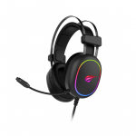 Havit m&auml;nguk&otilde;rvaklapid RGB mustad 2016D juhtmega peav&otilde;ruga