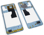 Originaal Samsung A515 A51 2019 keskraam helisignaali ja k&uuml;lgnuppudega, Prism Crush Blue v&auml;rvi (kasutatud, B-klass)