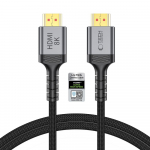 Tech-Protect UltraBoost HDMI 2.1 4K 120Hz / 8K 60Hz kaabel 100 cm - must
