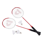 Donnay 6-osaline sulgpallikomplekt kotis, punane