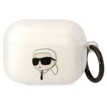 Karl Lagerfeld KLAPHNIKTCT AirPods Pro cover l&auml;bipaistev Karl`s Head