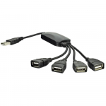 Akyga Hub USB AK-AD-13 2.0 4 ports must 15cm