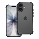 Dėklas ANTISHOCK ELECTRO IPHONE 17 juodas