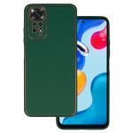 TEL PROTECT prabangus dėklas telefonui Xiaomi Redmi Note 11 Pro/Note 11 Pro 5G tamsiai žalias