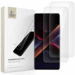 Tech-Protect Hydroflex Fit+2-Pack Hydrogel Kile jaoks Xiaomi Redmi Note 14 Pro 5G / 14 Pro+ 5G / Poco X7 5G - l&auml;bipaistev