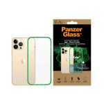 PanzerGlass ClearCase Antibacterial Military Grade Certified &Uuml;mbris jaoks iPhone 13 Pro Max - L&auml;bipaistev Roheline