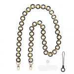 Telefono rai&scaron;tis 0809 juodas-auksinis