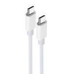 "Maxlife MXUC-05" kabelis USB-C - USB-C 2,0 m 60W baltas