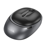 Belaidė pelė Hoco 2,4G 1600 dpi GM34 pilkai juoda