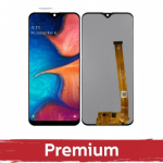 Ekranas skirtas Samsung A207 A20s juodas OEM