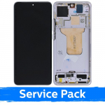 Ekranas skirtas Xiaomi 12 (12S / 12X) su rėmeliu / Purple / (Service Pack)