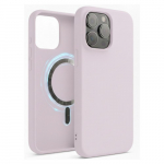 &Uuml;mbris "TM MagSafe Silicone" iPhone 14 / Lilla /