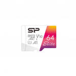 Silicon Power Elite Colorful 64 GB MicroSDHC UHS-I Klasės 10 (SP064GBSTXBV1V20SP)