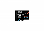 Silicon Power HYPERA m&auml;lukaart 512 GB MicroSDXC 3D TLC NAND Class 10 (SP512GBSTEI31V10)