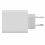 mophie speedport 67 67 W kahe USB-C-pordiga GaN-seinalaadija (EU), valge