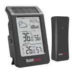 BALDRTHERM B0596WT2H2P-V1 p&auml;ikeseenergial t&ouml;&ouml;tav ilmajaam, must