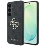 Guess Embossed 4G Ring Classic Logo &uuml;mbris seadmele Samsung Galaxy S26 FE, MagSafe-&uuml;hilduv &ndash; must
