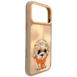 NIMMY case BIG EYED TEDDY POODLE for IPHONE 18 Pro Max/17 Pro Max brown